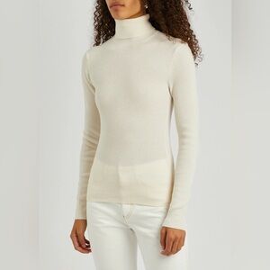 Canada Goose Georgian Roll-neck Wool Jumper White Size Small NWT